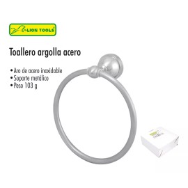 Lion Tools Toallero De Argolla 2 Piezas Toalleros Acero Inoxidable