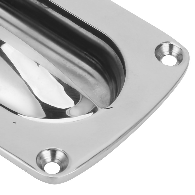Flush Pull Handle 304 Stainless Steel Door Hardwares for Yacht