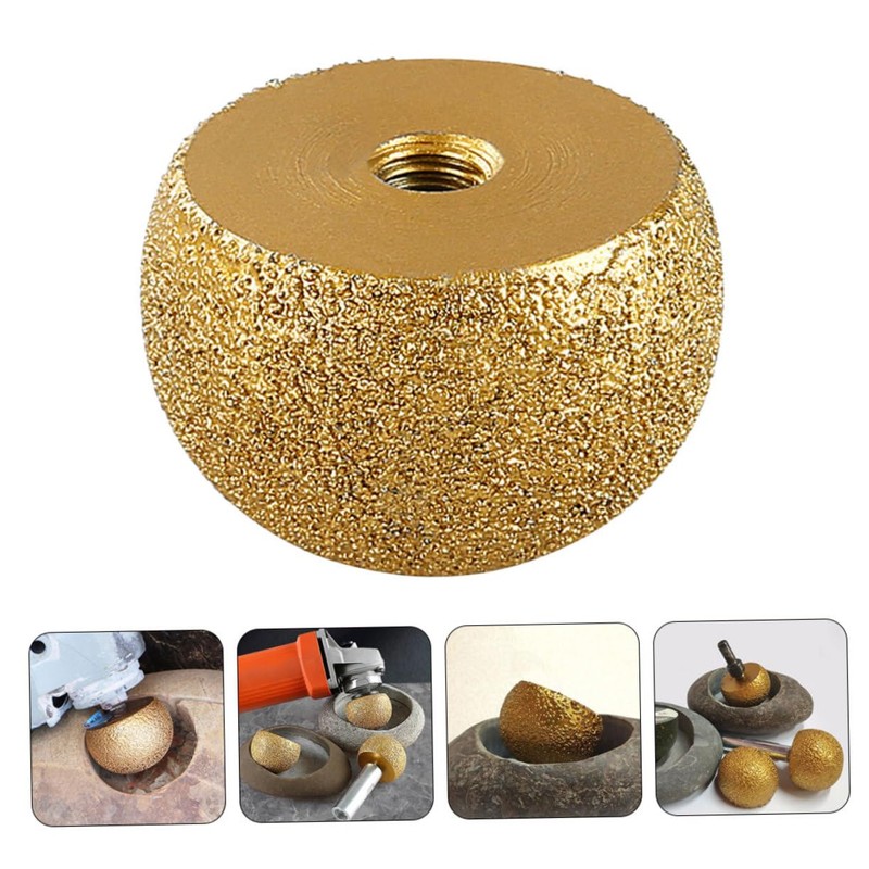 BESPORTBLE Sphere Rotary Burr for Angle Drills Diamond Polishing Tool