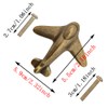 LLHDKF 6 Pack Airplanes Knobs Door Handle Cabinet Pull Dresser