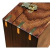 Gamekeepers Cottage gifts Belted Galloway Wooden Money Box Chest With