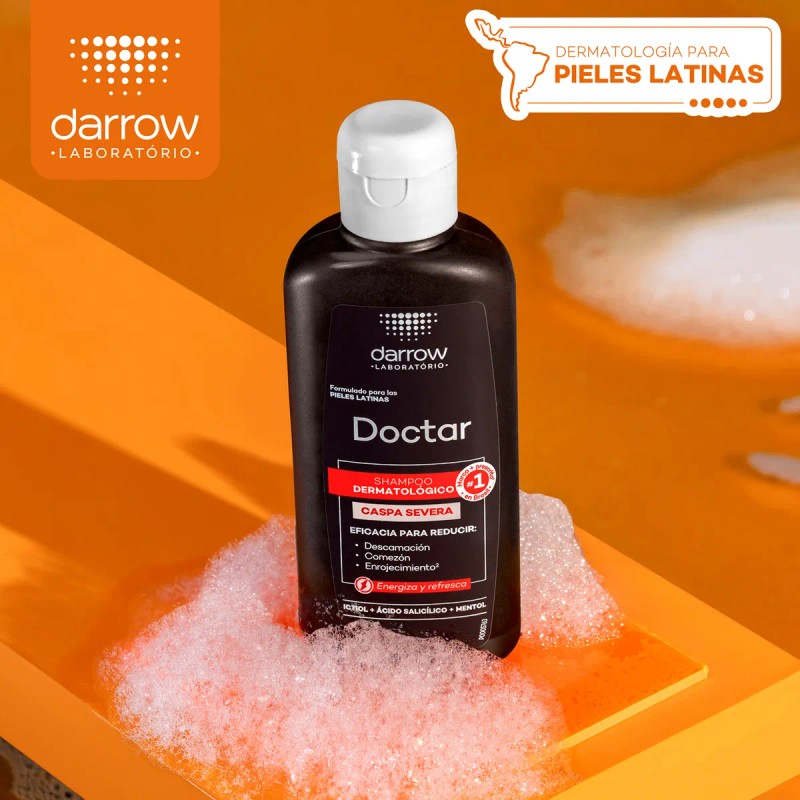Doctar Shampoo Dermatológico 120ml Anticaspa Severa Sin Sulfatos