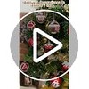 Cm-top Adornos Navideños de Santa Claus 9 Piezas,ornamentos Esferas,rojo