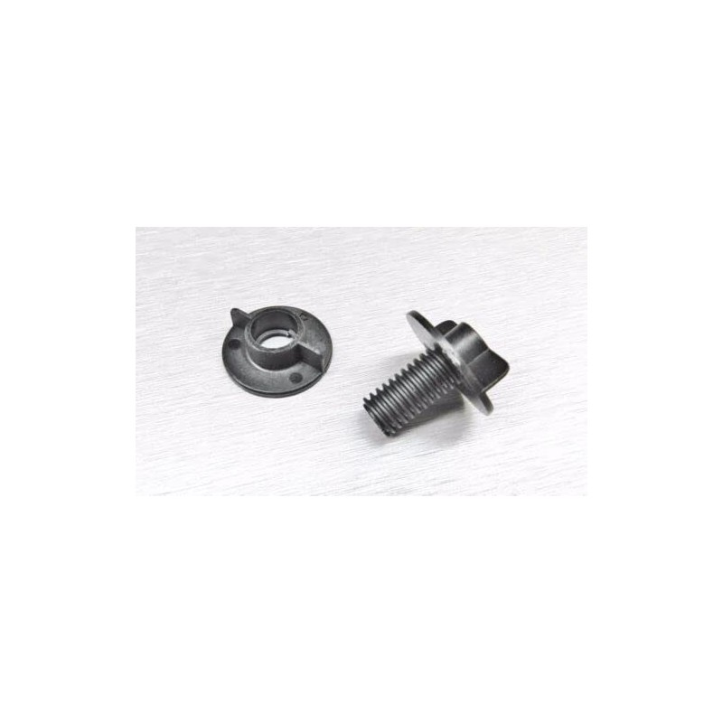 JTS Radial Bristle Disc Brush Plastic Spindle Adapter Taper Hub