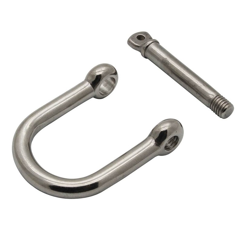 Extreme Max 3006.8231 BoatTector Stainless Steel Wide D Shackle -