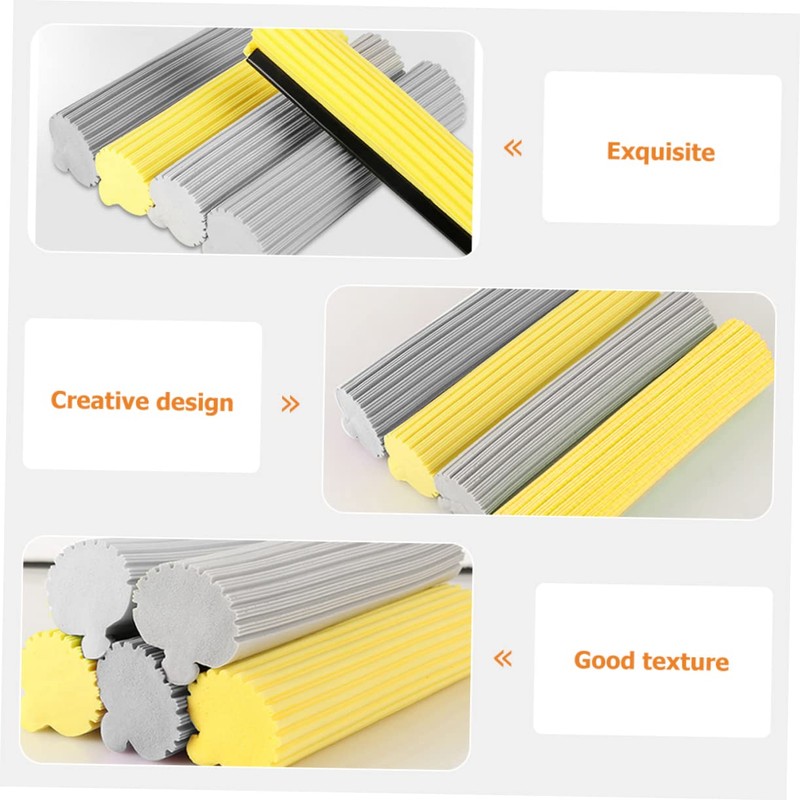 FOMIYES Super Absorbent Sponge Refills Replacement Cleaning Mop Quick Soak