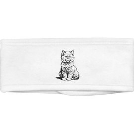 'Selkirk Rex Cat Sitting' Beauty Head Band/Hair Band (HB00031360)