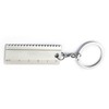 Komonee Work Tools Ruler Metal Keychains Labourer Apparatus Key Rings