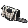 E-ONSale Plaid Pet Outdoor Carrier Soft Sided Cat/Dog Comfort Travel