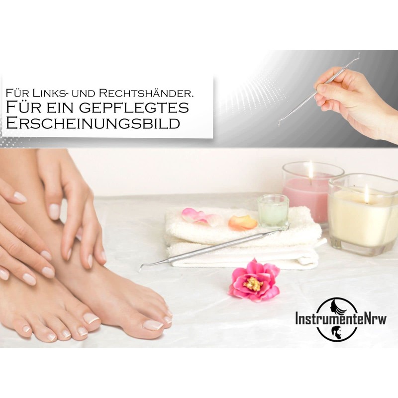 Ingrown Toenail Lifter Excavator Medium Ends – 17 cm Stainless