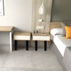QLLY 8 inch Adjustable Metal Furniture Legs, Square Office Table
