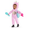 Corolle Girls Accessory Set Unicorn Onesie, 7 Pieces, for All