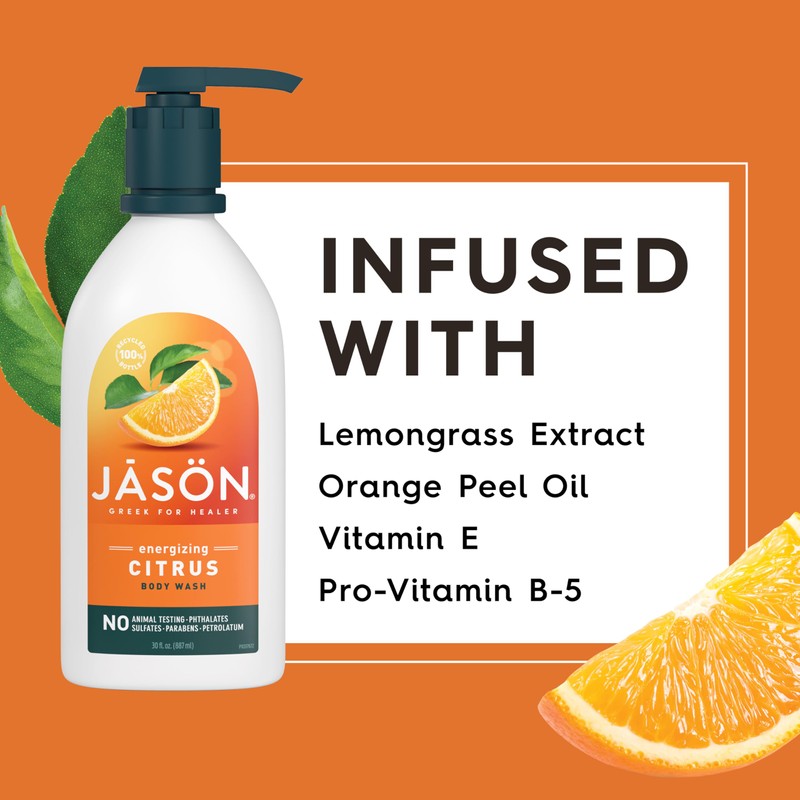 Jason Jason Natural Cosmetics Citrus Body Wash 887ml/30floz