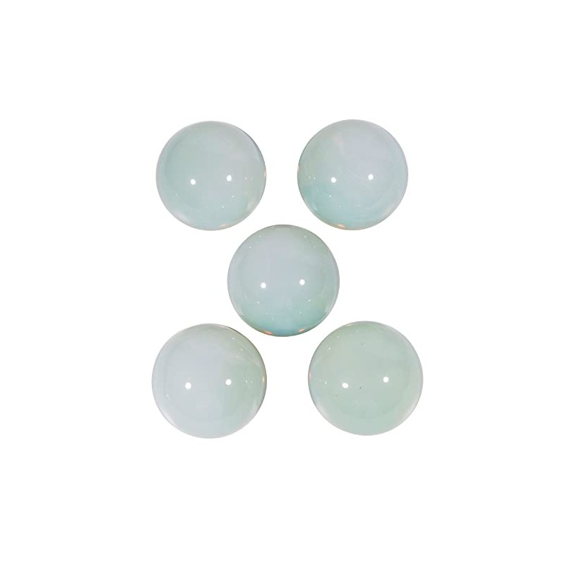 Lovionus89 Healing Crystal Ball Divination Sphere, 40mm Sculpture Home Decoration