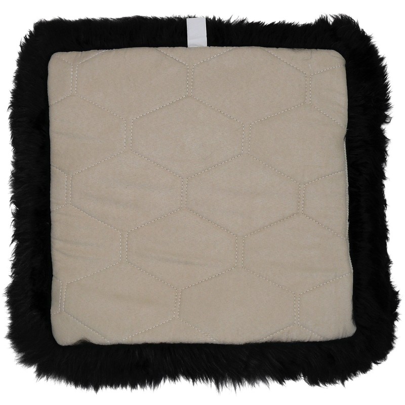 Harrys-Collection Seat Cushion Made from the Best Lambskin, High Wool,