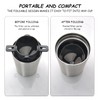 2 Pieces Coffee Filter Cup, Coffee Filter, Filter Cup Holder,