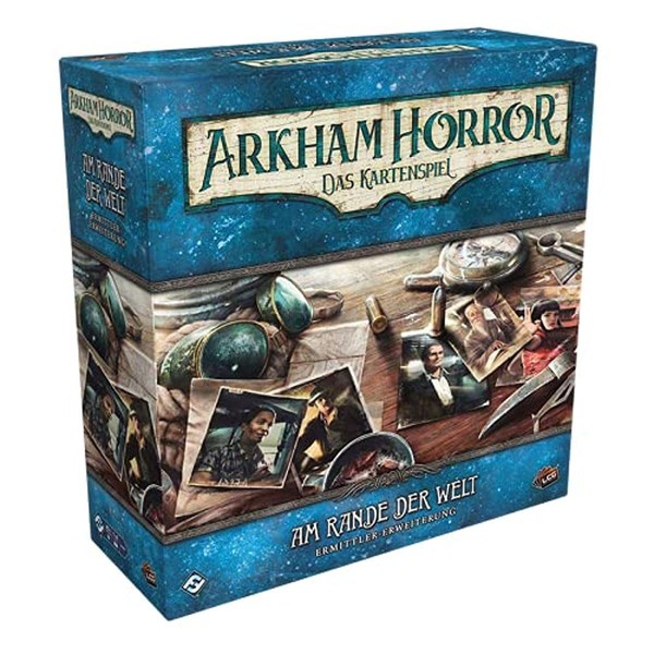Fantasy Flight Games Asmodee Arkham Horror: LCG – Am Rande der Welt | Investigation Expansion | Expert Game | Card Game | 1-4 Players | From 14+ Years | 45+ Minutes | German