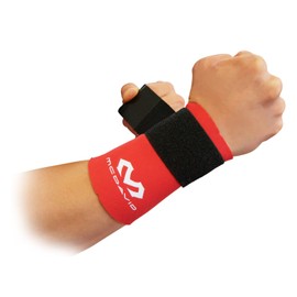 【Official】Tokyo Yakult Yamada Tetsuto Player-Endorsed Brand McDavid Strap Wrist Support Hand Wrist Support Scarlet Sleeve Type Compression Fixation Fit Comfort Easy to Adjust Sports Baseball Tennis