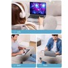 GOTOTOP Inflatable Reading Pillow, PVC Lap Desk Pillow Large Gaming