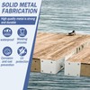 1Pair Male and Female Dock Corner Connector Hinge kits Stationary