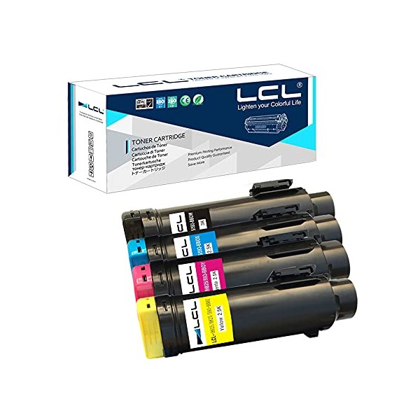 LCL Compatible Toner Cartridge Replacement for Dell H625 H825 S2825