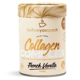 Before You Speak Collagen Complex French Vanilla 200g