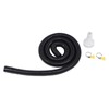 Bilge Pump Installation Kit Black 1‑1/8in Leak Proof Easy Installation