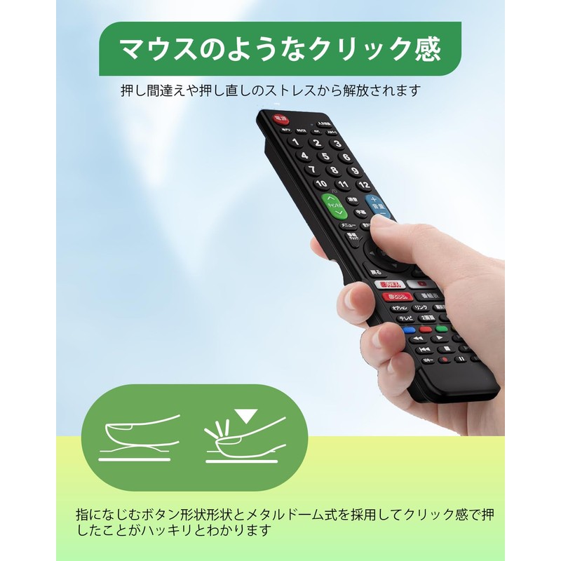 POTRRCIUSUER Sony TV Remote Control for BRAVIA Models Compatible with