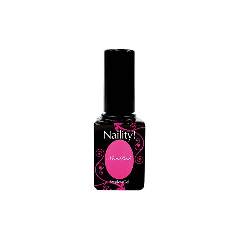 Narity! Gel Nail Stepless Gel 162 Neon Pink 0.2 oz