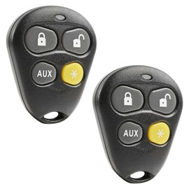 Repuesto para Viper Python Avital Hornet Automate EZSDEI474V - Control remoto de entrada sin llave (amarillo) (juego de 2)