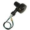 Ager Bike Turn Signals Mini Universal Small Round Smoke x
