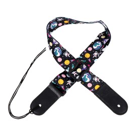 MILISTEN Children's Classic Country House Style Ukulele Strap Ukulele Shoulder Strap for Guitar Ukulele Banjo Supplies, Assorted colours