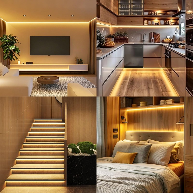 PSTAR COB LED Strip 2700 K, 5 m Dimmable 24