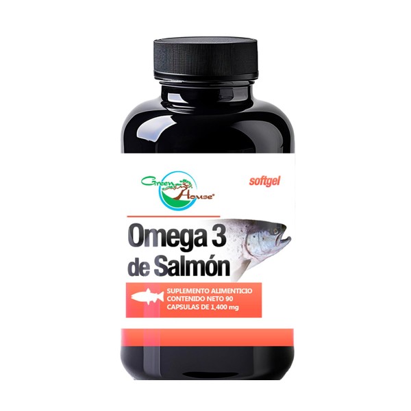 Green House® Omega 3 de Salmón Puro (EPA - DHA),