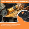 Podoy Angle Grinder Outer Lock Nut 5/8-11 Metal Flange Nut