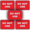 5 Pack - Do Not Use Stickers - Electrical Safety