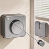 LIVEHITOP Retractable Washing Line, Wall Mounted Extendable Clothes Line Non-Sagging