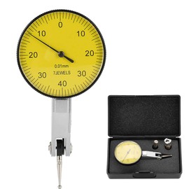 Indicador de prueba de dial, palanca de precisión de 0.01 mm Indicador de prueba de dial para medición durante el trabajo de mecanizado, diseño e inspección