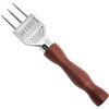 MEETOZ Ice Pick, Wood Handle Stainless Steel Ice Shaper, Japanese