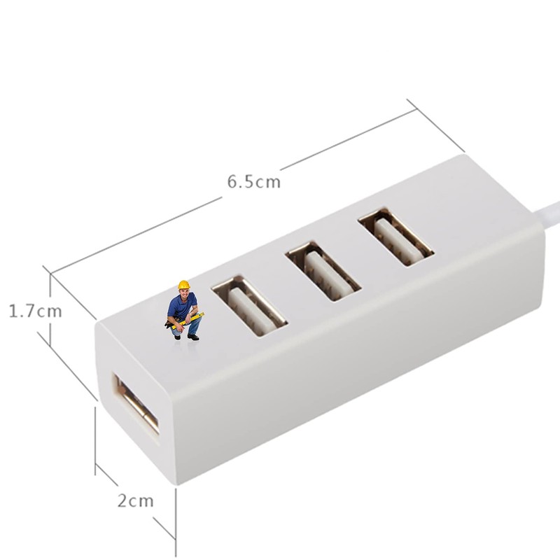 AYECEHI USB C a USB Hub 4 Puertos USB C