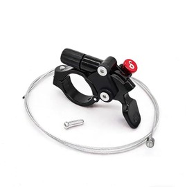 Bicycle Wire Lock Wire Lock Bicycle Steering Wheel Lock Replacement Parts Remote Release Lever for Mountain Bike Front Fork