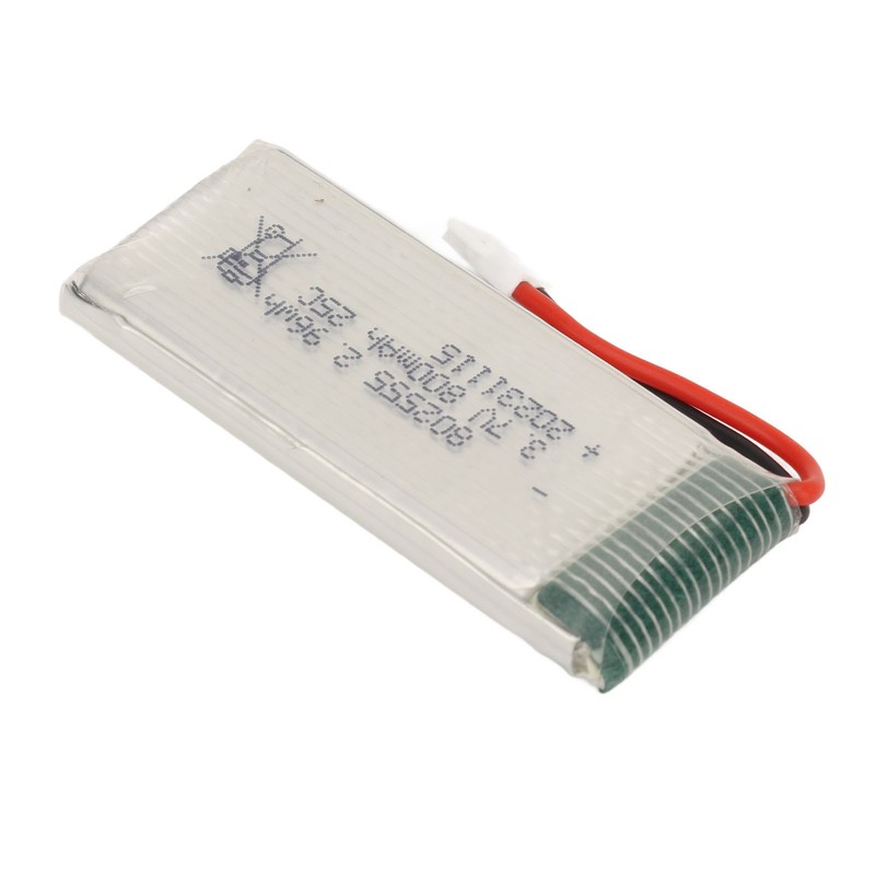 3.7V 800mAh LiPo Battery 25C Rate RC Model Airplane Lithium