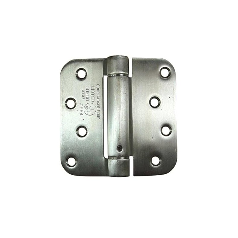 Hinge Outlet Spring Self-Closing Hinges, 4 Inch with 5/8 Inch