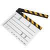 30x25CM Acrylic Movie Clapperboard Professional Director Action Clap Film Photography
