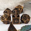 World of Dice - Metal Dice Set - Dragon Siege