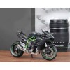 Maisto Kawaski H2r Miniatura Moto Metal De Luz Y Sonido