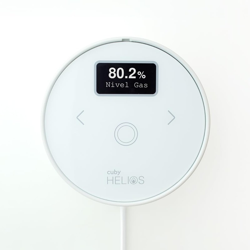 Cuby Smart Helios - Medidor Inteligente de Nivel de Gas