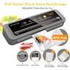 MegaWise Vacuum Sealer Machine | 80kPa Suction Power| Bags and
