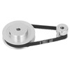 2 Pack Synchronous Wheel - 20T 60T Elastic Closed Timing