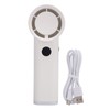 Handheld Fan LED Display Power Adjustable Portable Fan Night Light